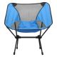 Розкладний кемпінговий стілець синій 63 см