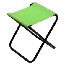Розкладний кемпінговий стілець зелений/чорний