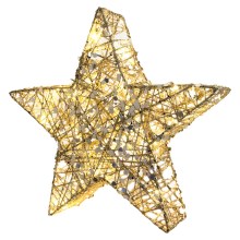 Різдвяна LED декорація LED/2xAA зірка