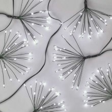 Різдвяна LED гірлянда 300xLED/8,2м холодне біле світло