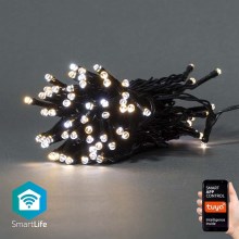 Різдвяна LED гірлянда 50xLED/8 функцій 10м IP65 Wi-Fi Tuya