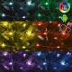 Різдвяна LED RGB гірлянда з регулюванням яскравості 100xLED/29 функцій 10,4м