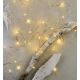 Різдвяна вулична LED гірлянда 100xLED/15м IP44 тепле біле світло