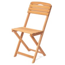 Садовий стілець 40x30 см бук