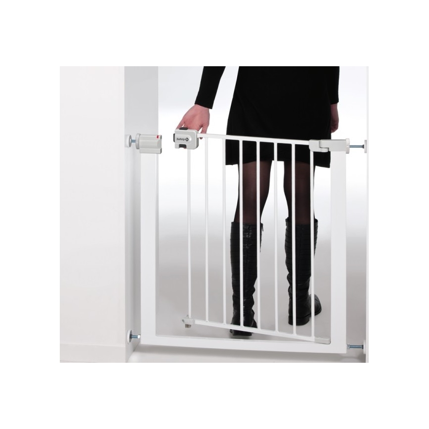 Safety 1st - Безопасное ограждение EASY CLOSE белого цвета
