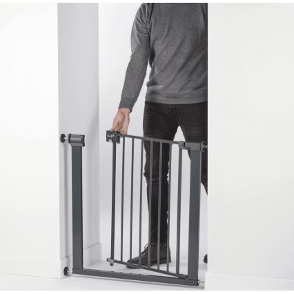 Safety 1st - Безопасное ограждение EASY CLOSE серого цвета