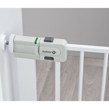 Safety 1st - Безпечна огорожа EASY CLOSE біла