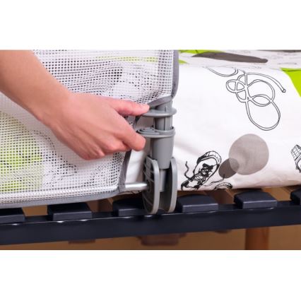 Safety 1st - Защитное ограждение для кровати STANDARD серое