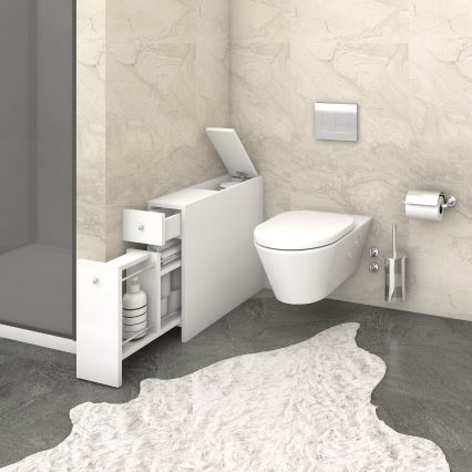 Шафка для ванної кімнати SMART 60x55 см білий