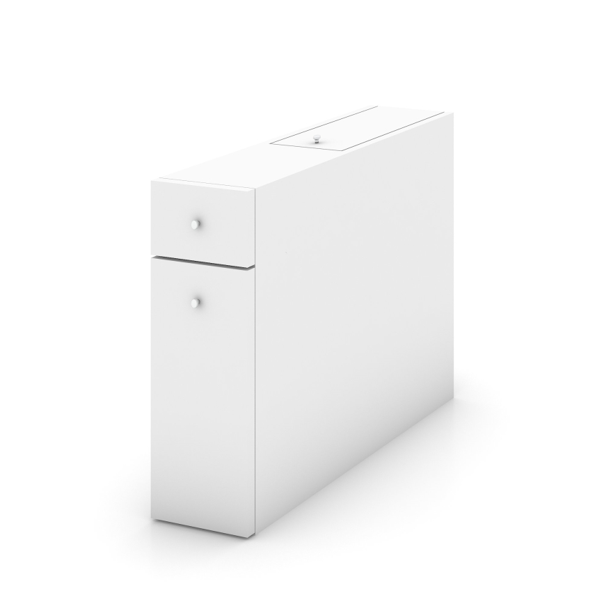 Шафка для ванної кімнати SMART 60x55 см білий