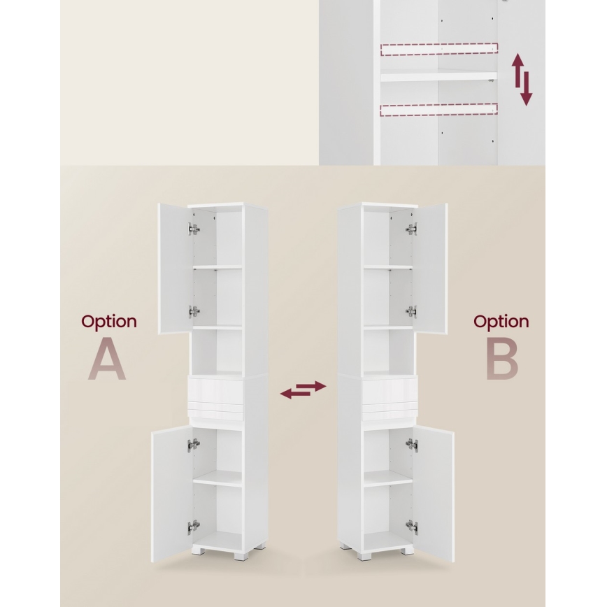 Шафка KATY біла