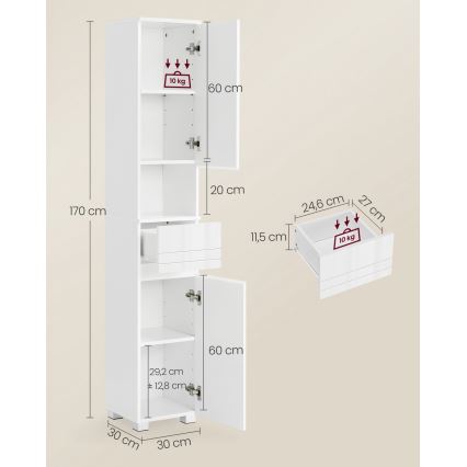 Шафка KATY біла