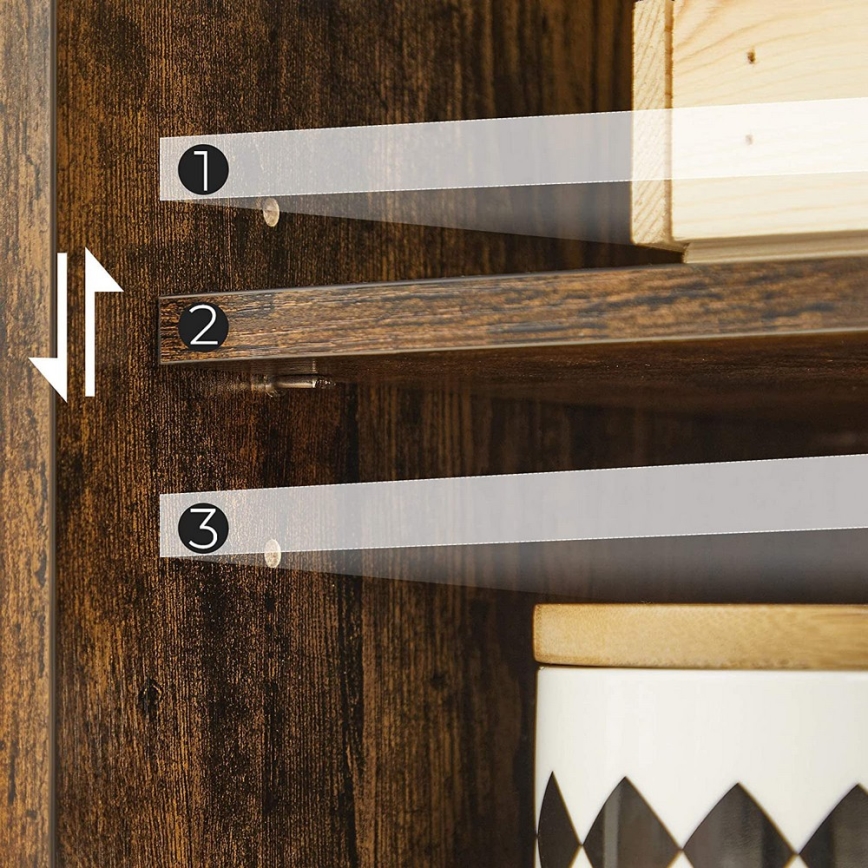 Шафка RENE коричнева