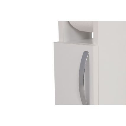 Шафка з тримачем туалетного паперу STAR 65x15 см білий