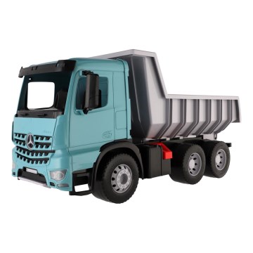 Самосвал Mercedes GIGA TRUCKS, 65 см, синий/серый