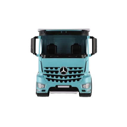 Самоскид Mercedes GIGA TRUCKS, 65 см, синьо-сірий