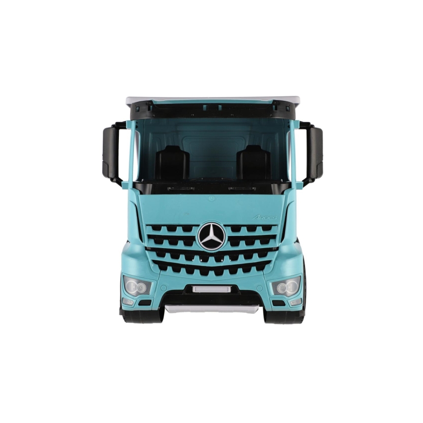 Самоскид Mercedes GIGA TRUCKS, 65 см, синьо-сірий