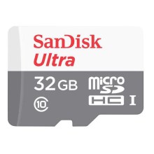 Sandisk - Карта памяти MicroSDHC 32 ГБ Ultra 80 Мб/сек