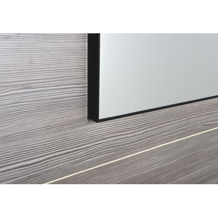 Sapho - Дзеркало в рамці AROWANA 50x80 матово-чорне