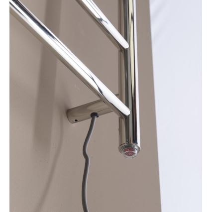 Sapho - Электрический полотенцесушитель REDONDO 75W/230V 90 см блестящий хром правая круглый