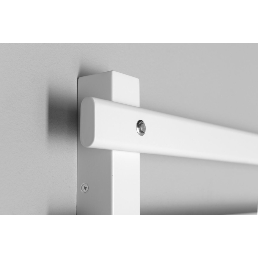 Sapho - Электрический полотенцесушитель ELCOR 128 Вт 92x48 см матовый белый