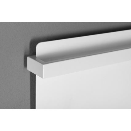 Sapho - электрический полотенцесушитель ELMIS, 120 Вт, 80×40 см, матовый белый