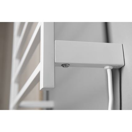 Sapho - Электрический полотенцесушитель ELZOR 60W/230V 47x50 cm матовый белый