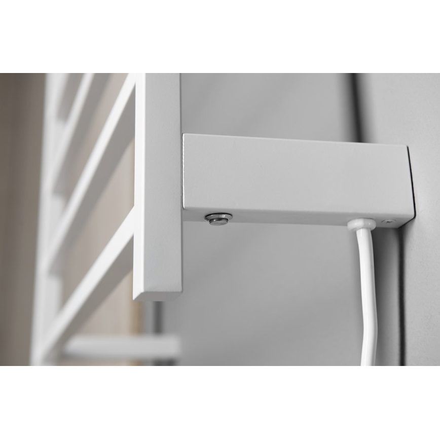 Sapho - Электрический полотенцесушитель ELZOR 60W/230V 47x50 cm матовый белый