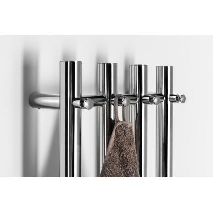 Sapho - Электрический полотенцесушитель PAPINADO 85W/230V 120 см блестящий хром правый