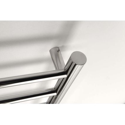 Sapho - электрический полотенцесушитель REDONDO, 130 Вт/230 В, 63×116 см, глянцевый хром