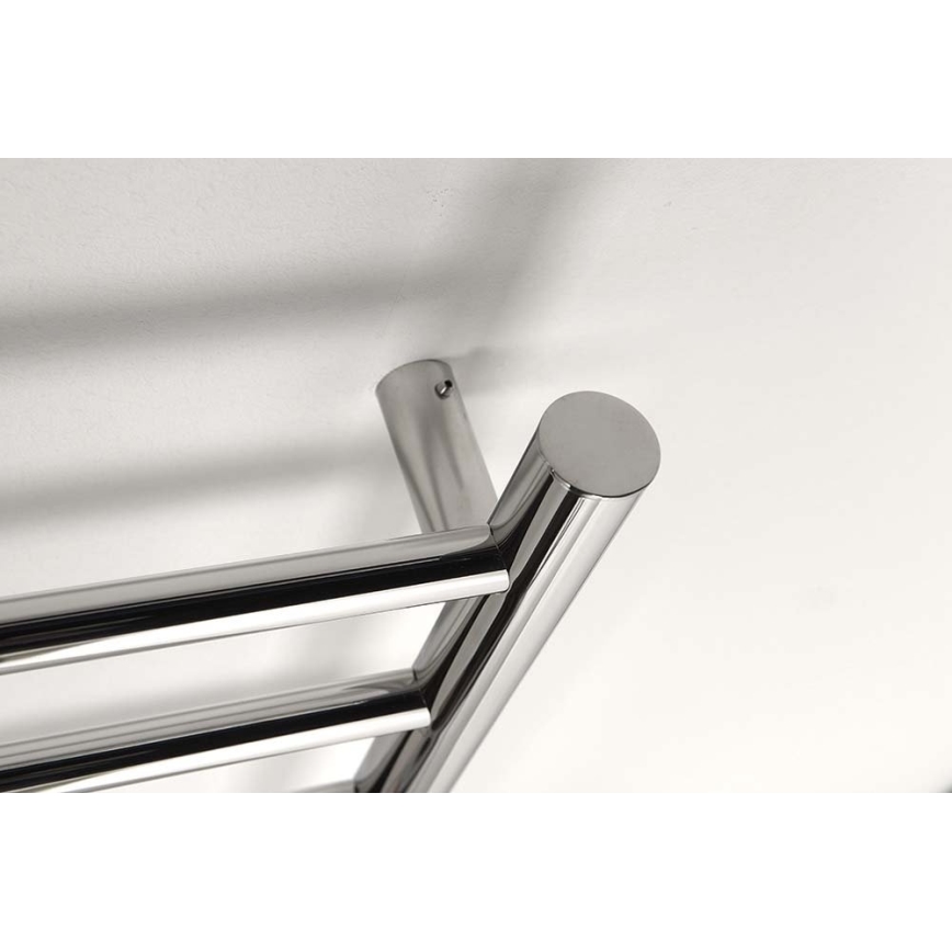 Sapho - электрический полотенцесушитель REDONDO, 130 Вт/230 В, 63×116 см, глянцевый хром