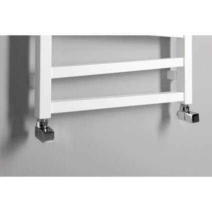 Sapho - электрический полотенцесушитель ZIG 582 Вт/230 В 50x157 см белый