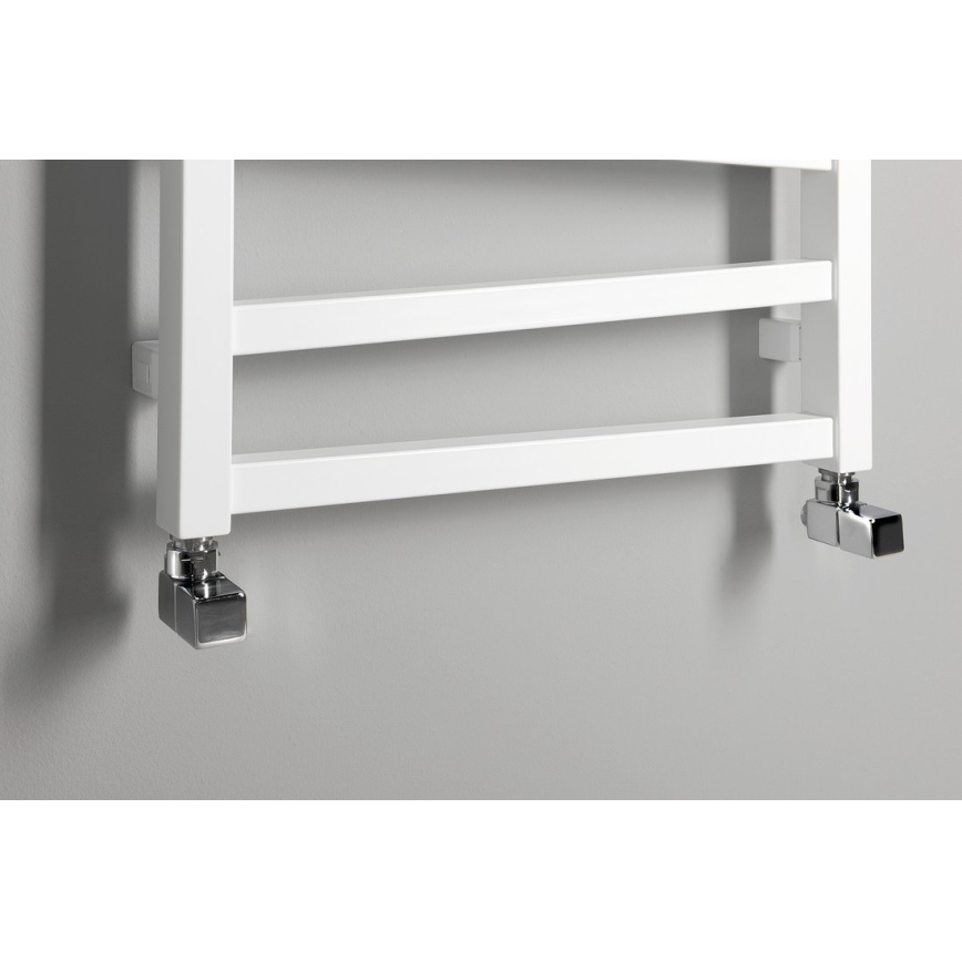 Sapho - Електрична рушникосушарка для ванної кімнати ZIG 582W/230V 50x157 см біла