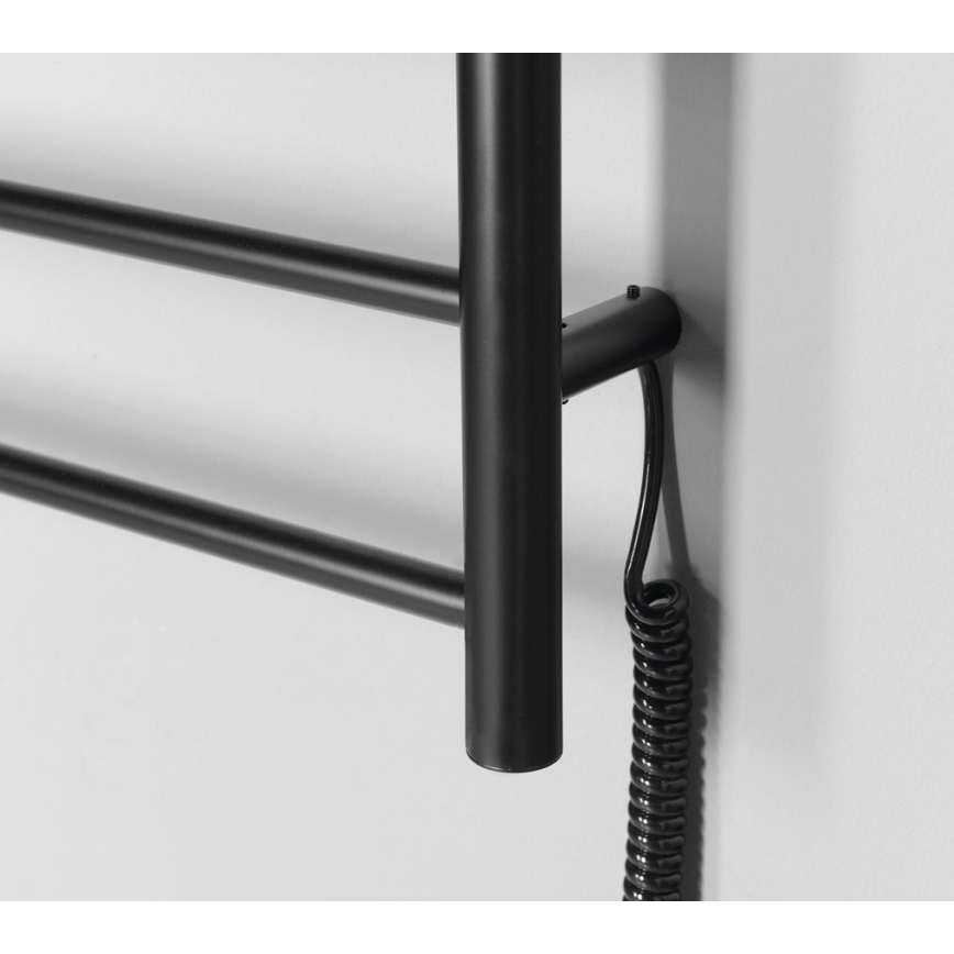 Sapho - Електрична рушникосушка REDONDO 130W/230V 63x116 cm матова чорна