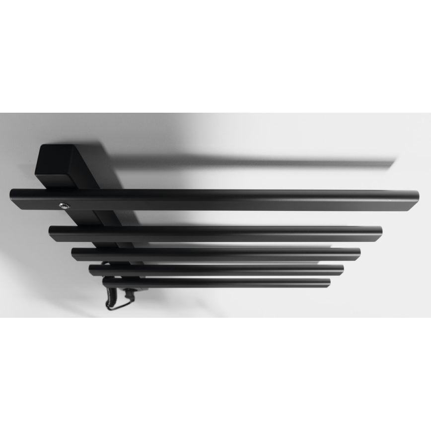 Sapho - Електрична рушникосушка ELCOR 63W/230V 48x52 cm матова чорна