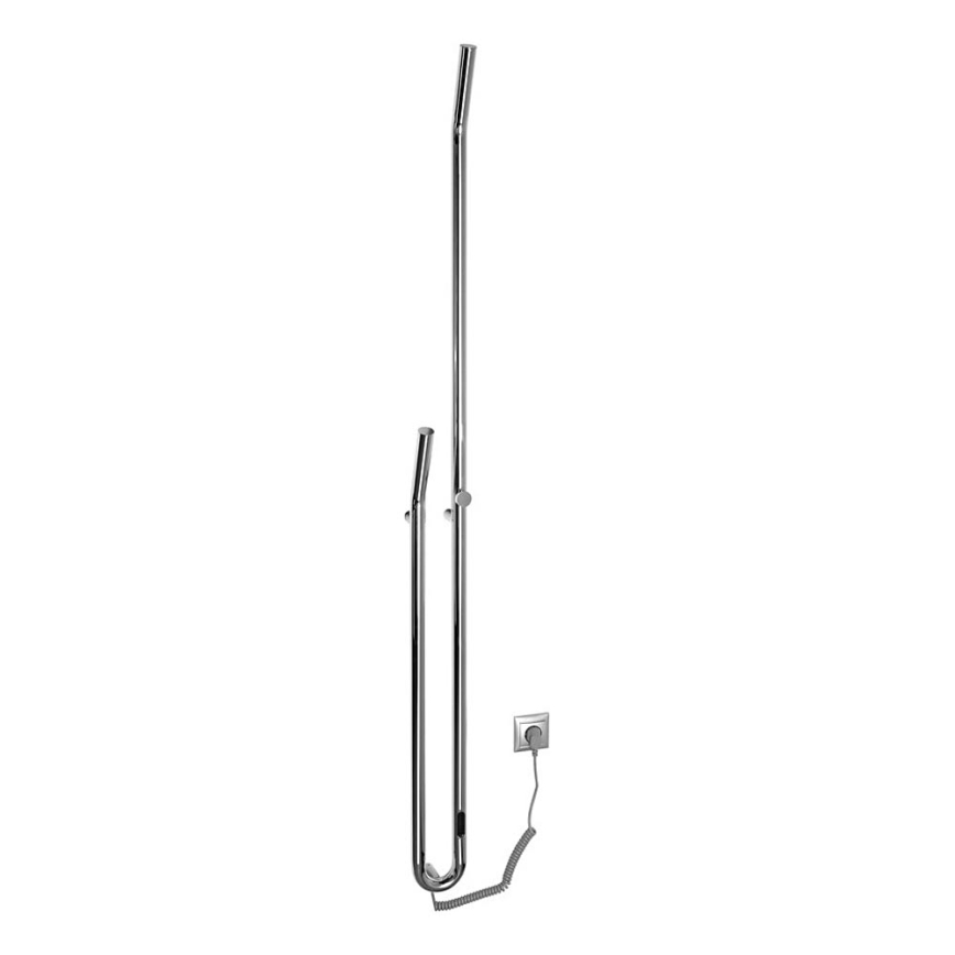 Sapho - Електрична рушникосушка з таймером DUOPASSO 45W/230V 170 см глянцевий хром