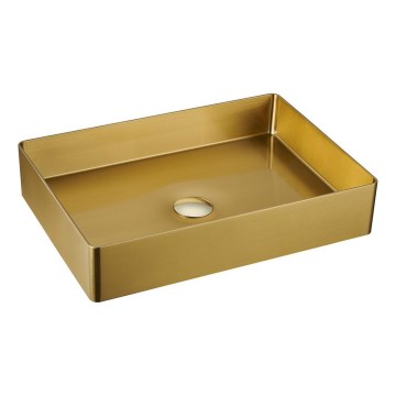 Sapho - Накладная раковина AURUM 50x35 cm матовое золото