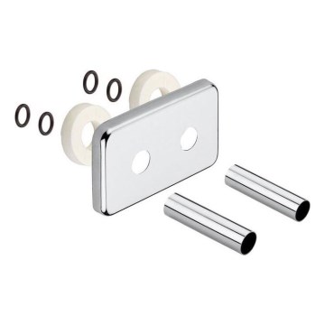 Sapho - Накладная розетка для комплекта подключения, блестящий хром