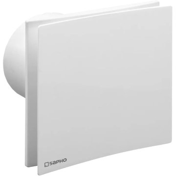 Sapho - Осьовий вентилятор із таймером EIRA 15 Вт/230 В білий