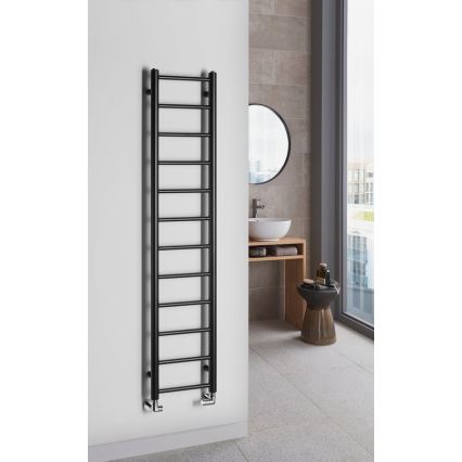 Sapho - полотенцесушитель DINA 138x30 см матовый черный