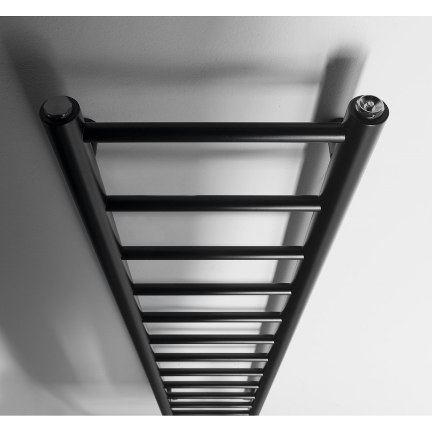 Sapho - полотенцесушитель DINA 138x30 см матовый черный
