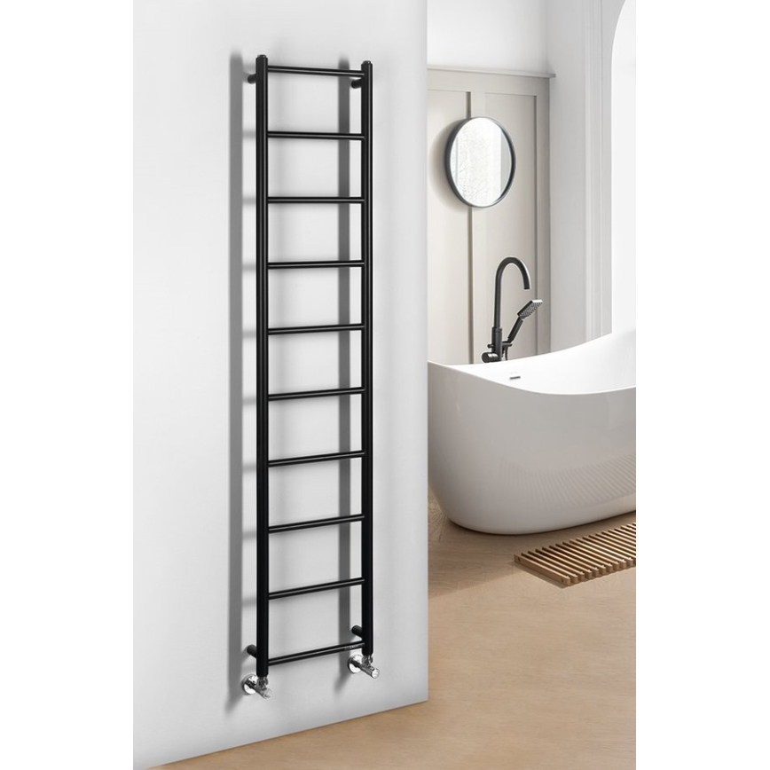Sapho - полотенцесушитель DINA 168x35 cm матовый черный