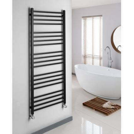 Sapho - Полотенцесушитель для ванной METRO 151x60 см матовый чёрный