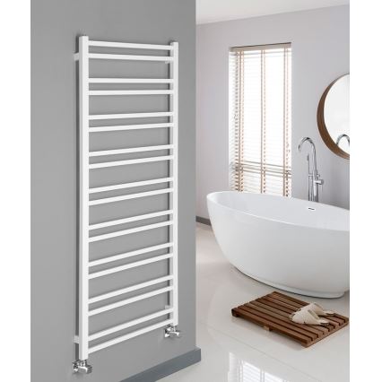 Sapho - Полотенцесушитель для ванной METRO DOS 143x55 cm, матовый белый