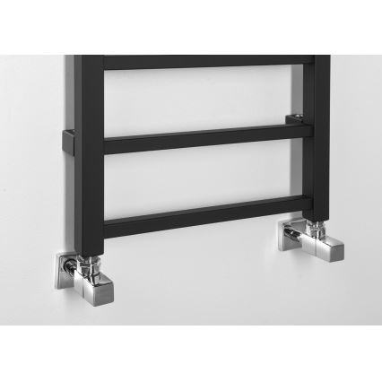 Sapho - Полотенцесушитель для ванной METRO DOS 323 Вт 40x150 см матовый чёрный