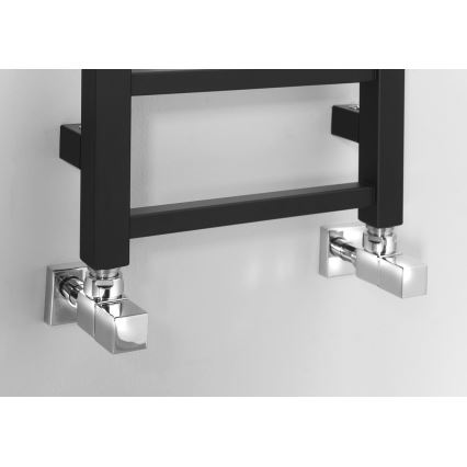 Sapho - полотенцесушитель для ванной METRO LIGHT, 211 Вт, 30×114 см, матовый чёрный