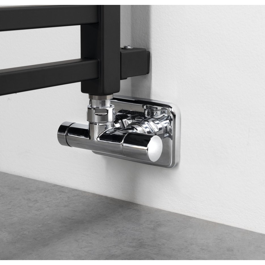 Sapho - Полотенцесушитель для ванной METRO SPACE 525W/230V 55x143 см матовый чёрный