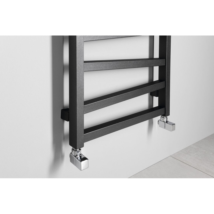 Sapho - полотенцесушитель для ванной ZIG 157x50 cm антрацит