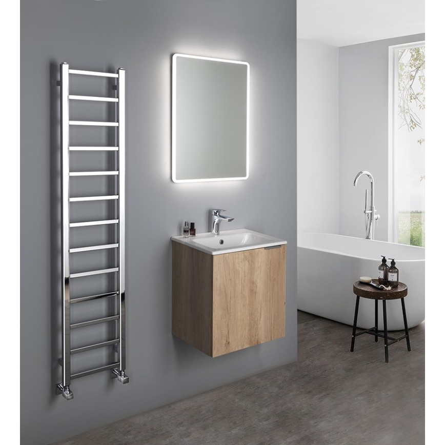 Sapho - Полотенцесушитель METRO LIGHT 150x30 см, глянцевый хром