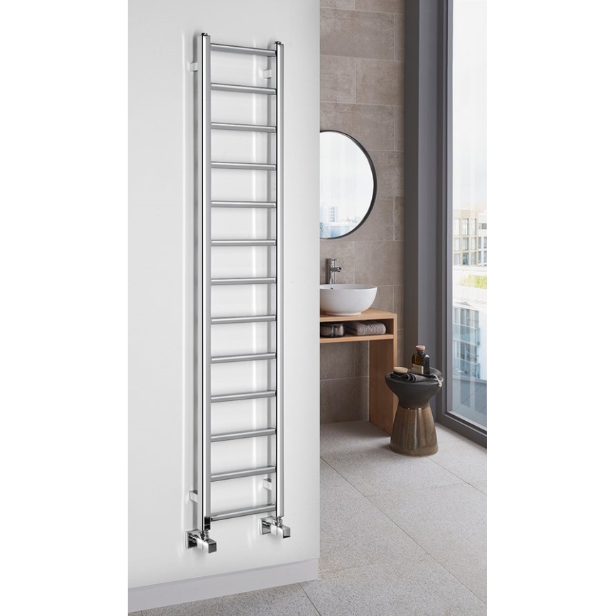 Sapho - Полотенцесушитель METRO LIGHT 150x30 см, глянцевый хром